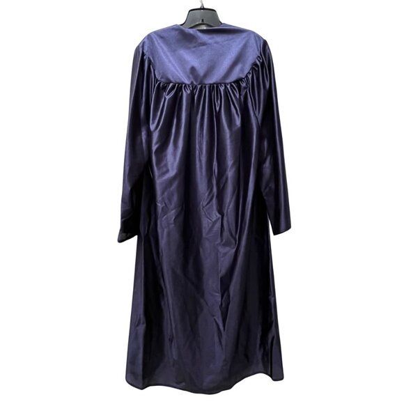Navy Blue College High School Graduation Robe Gown, Unisex Size 5'6" - Picture 2 of 2
